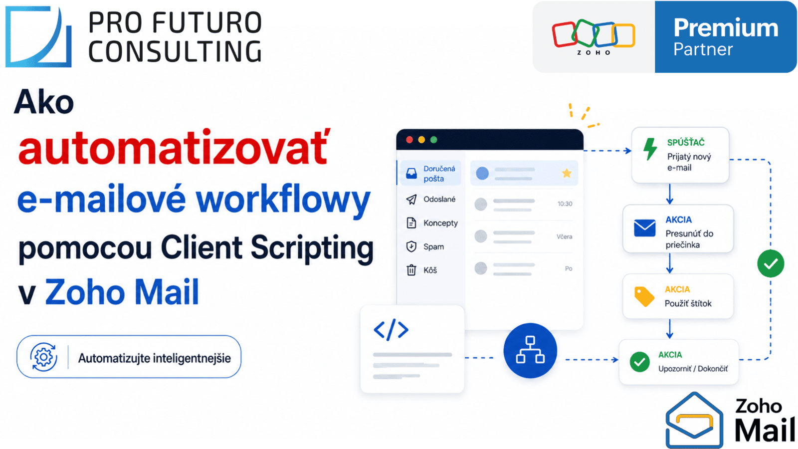 Ako automatizovať pracovné postupy e-mailov pomocou skriptovania klientov v Zoho Mail